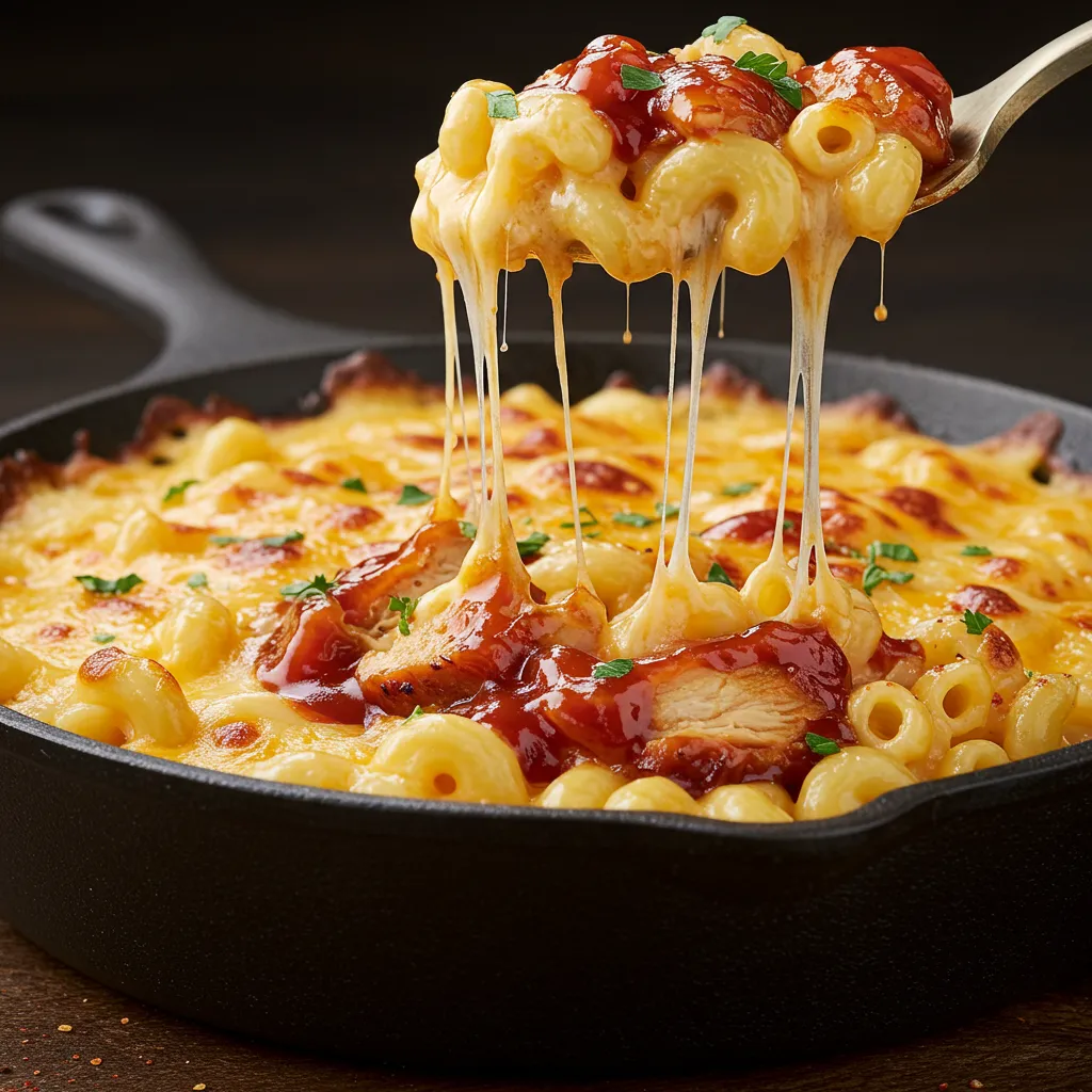 BBQ Chicken Mac & Cheese